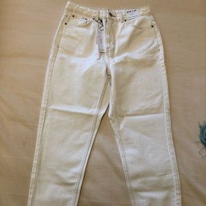 Topshop Highwaisted Tapered leg Jeans